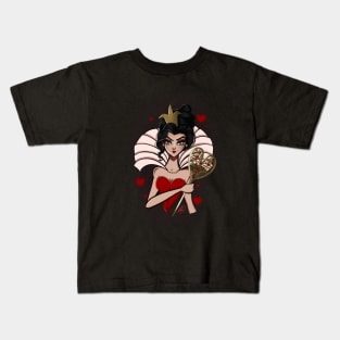 Queen of Hearts Kids T-Shirt